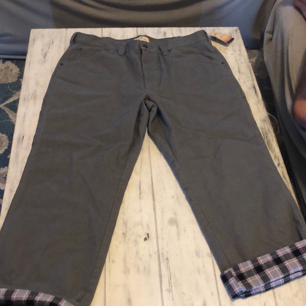 Men’s NWT Flannel Lined Pants 38 x 30